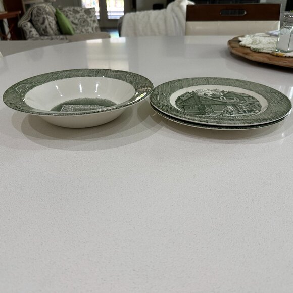 OLD CURIOSITY SHOP Vintage Underglaze - Picture 8 of 12